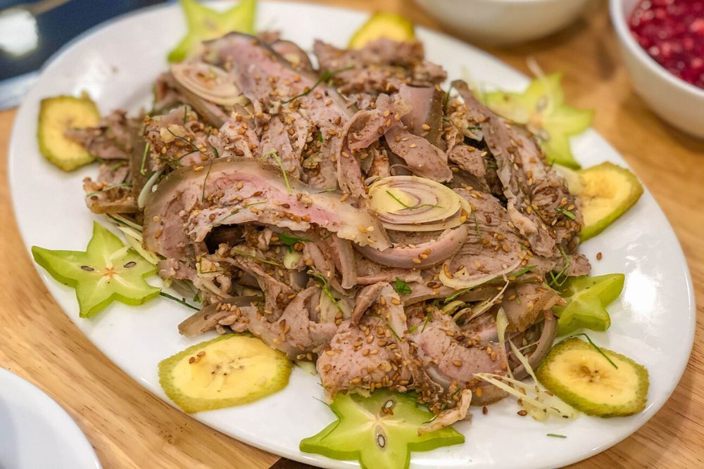 piatto di capra di montagna a Ninh Binh